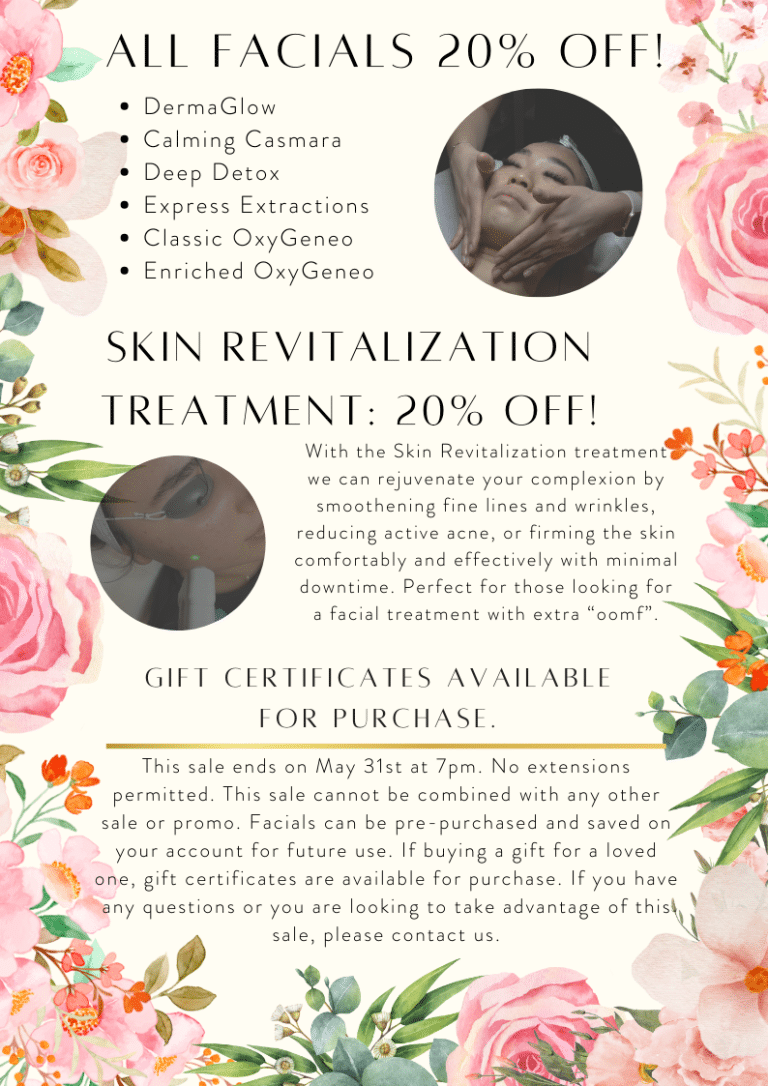 Promotions Botox Laser Hair Removal OxyGeneo Medi Facial