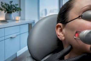 Fractional CO2 laser treatment in clinic