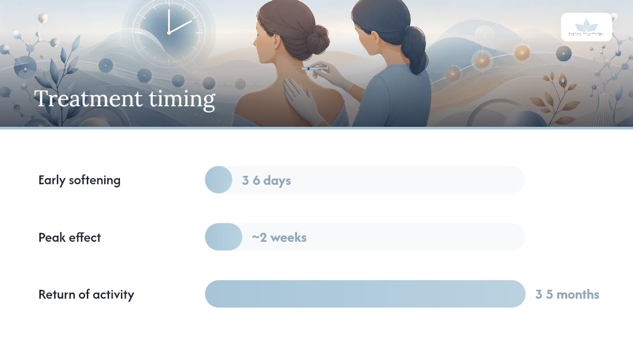 What happens during treatment, and when will you see results? — overview diagram