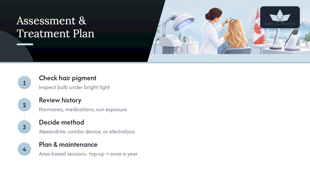 Our assessment process and what a treatment plan looks like — overview diagram
