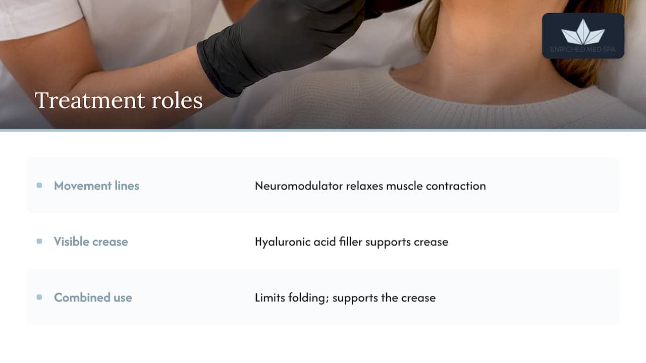How neuromodulator and filler address lip lines